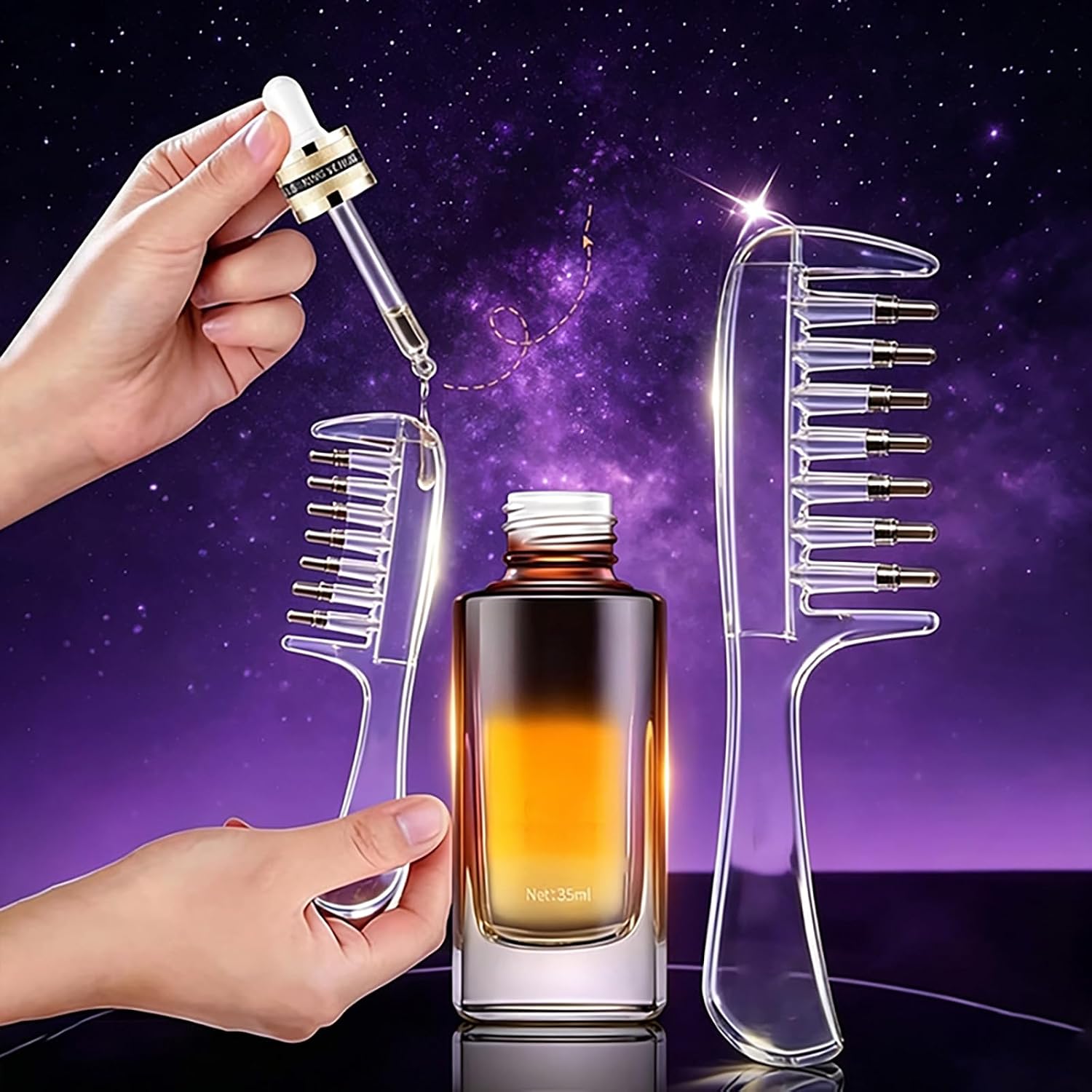 Scalp Applicator Comb – Liquid Root Therapy Comb