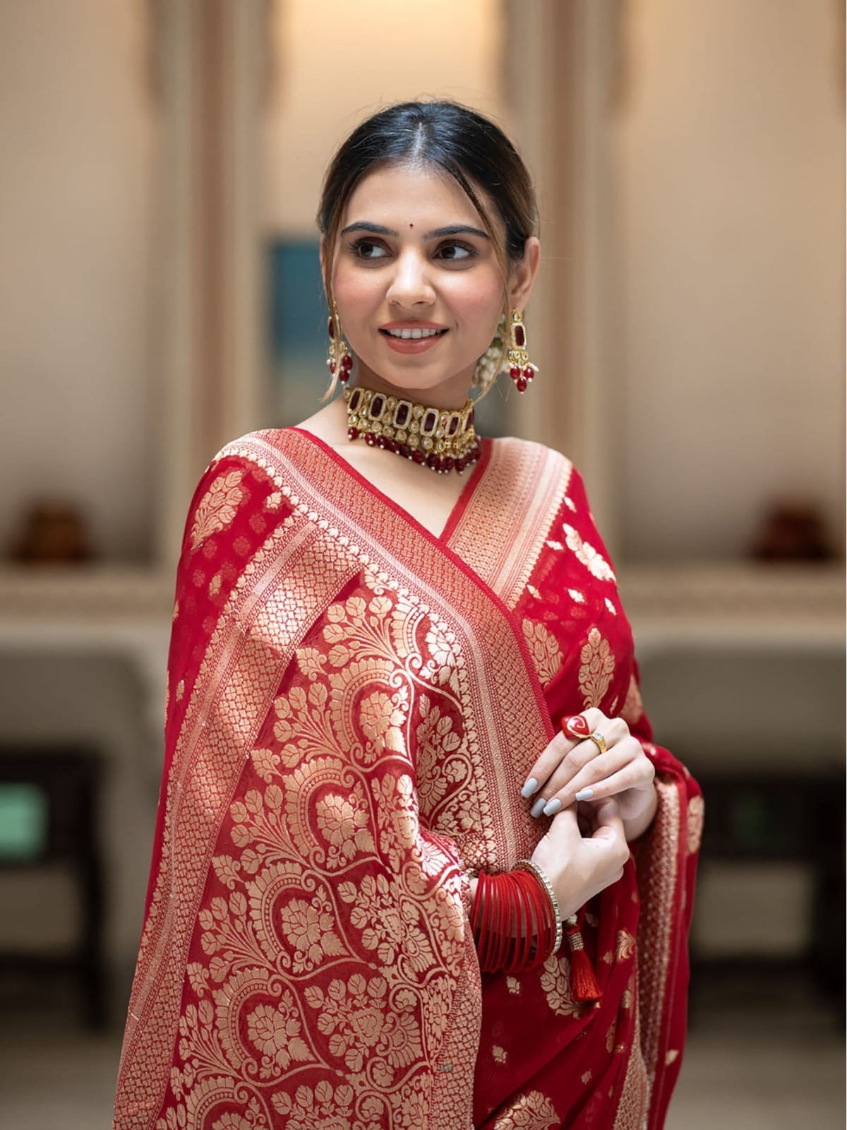 Dhupiyan Sharee with Blouse Piece ছবি 3