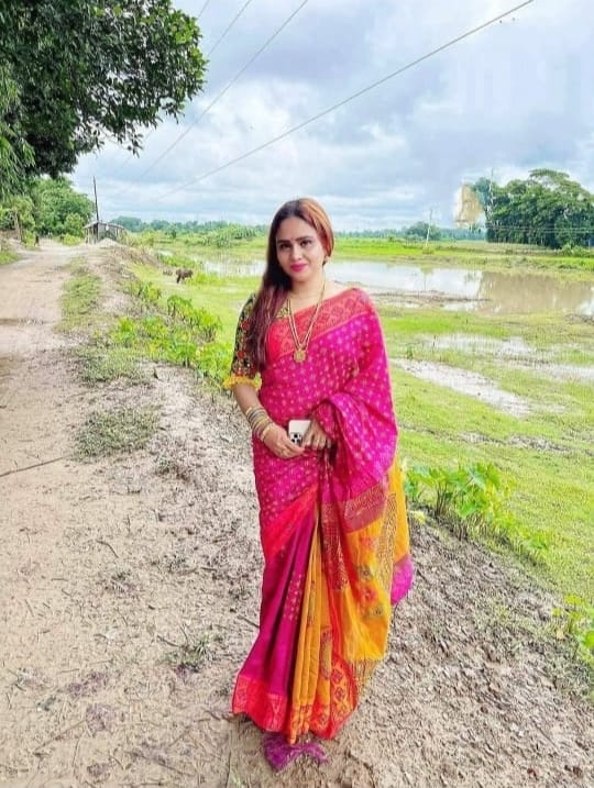 ধুপিয়ান সিল্ক শাড়ি ছবি 6