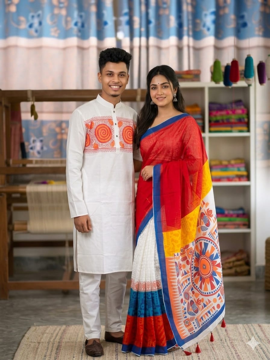 Boisakhi Sharee Panjabi Collection ছবি 14
