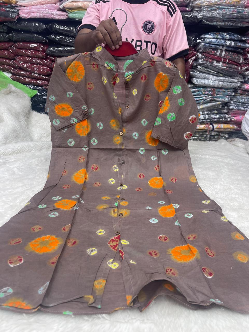 Batik Kurti 1 pcs