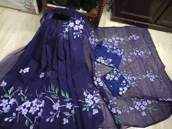 Exclusive Design Hand Print Couple Dress For Sweet Couple ছবি 8