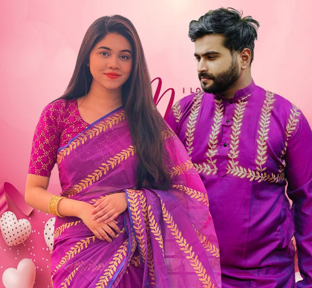Sharee Panjabi Couple Set ছবি 12