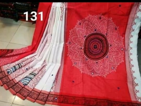 এমব্রয়ডাড়ী ধুপিয়ানসিল্ক শাড়ী ছবি 18