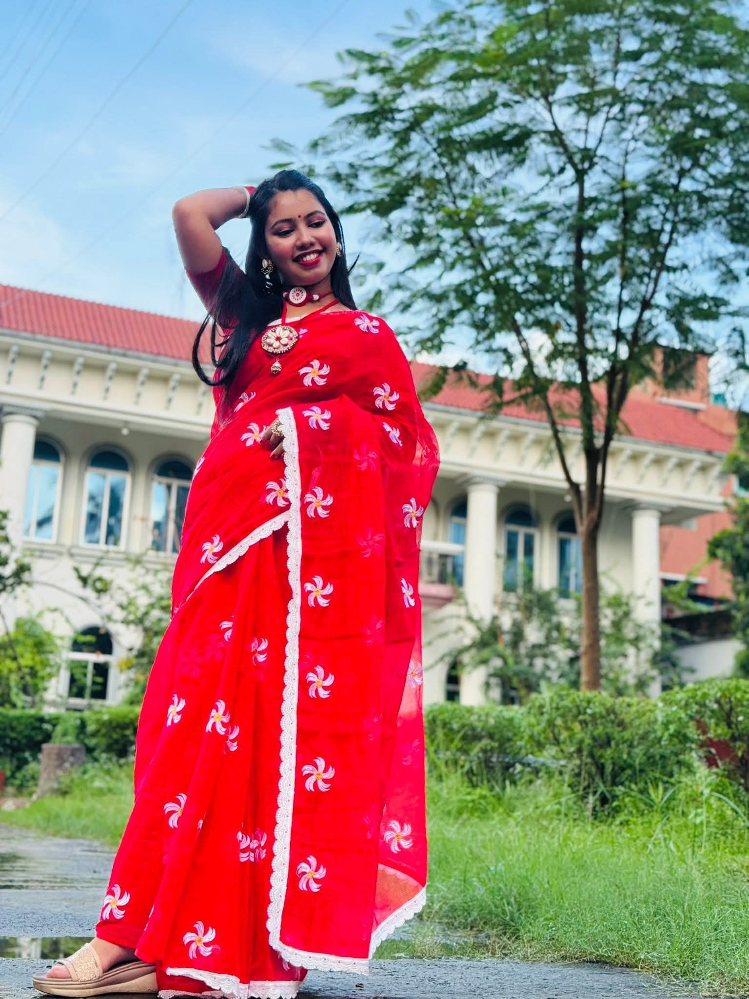 Dhupiyan Silk Saree ছবি 6