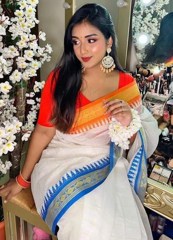 Premium Sharee with Blouse Piece ছবি 3