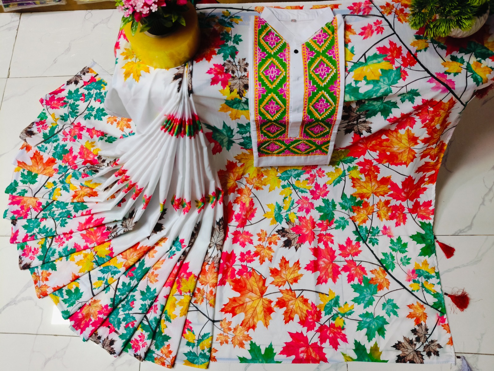 Sharee Panjabi Couple with Blouse Piece ছবি 7