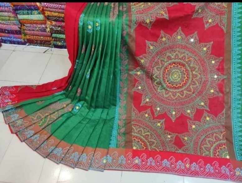 এমব্রয়ডাড়ী ধুপিয়ানসিল্ক শাড়ী ছবি 17