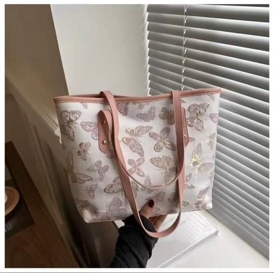 New butterfly tote bag ছবি 3