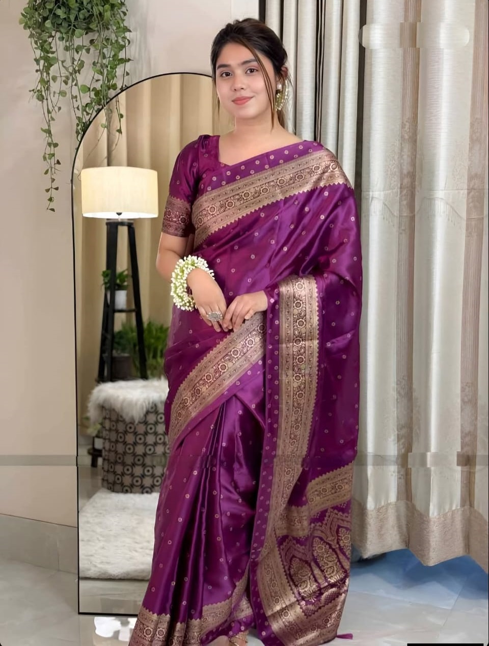 Japani Silk Sharee with Blouse Piece