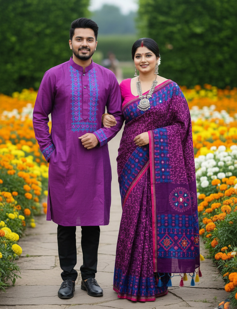 Couple Sharee ছবি 4