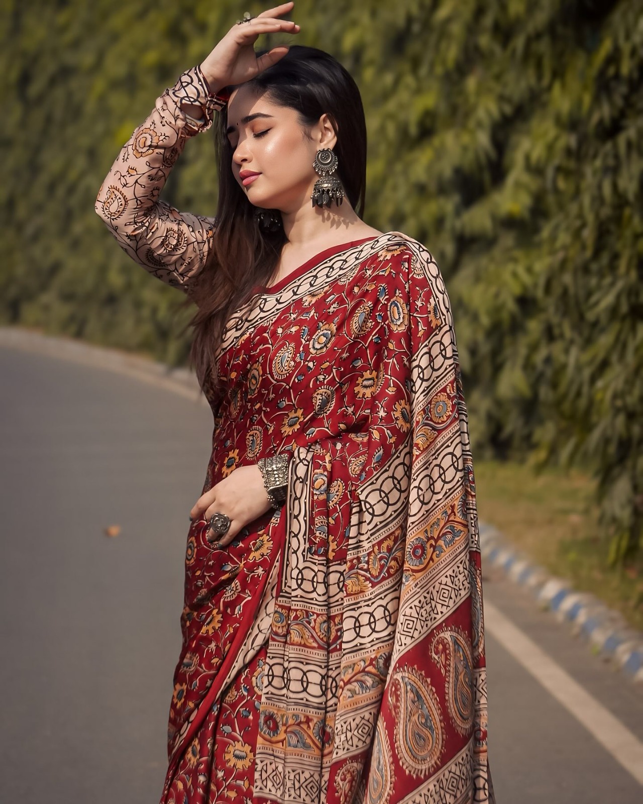 Soft Silk Saree with Blouse Piece ছবি 5