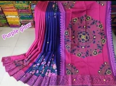 এমব্রয়ডাড়ী ধুপিয়ানসিল্ক শাড়ী