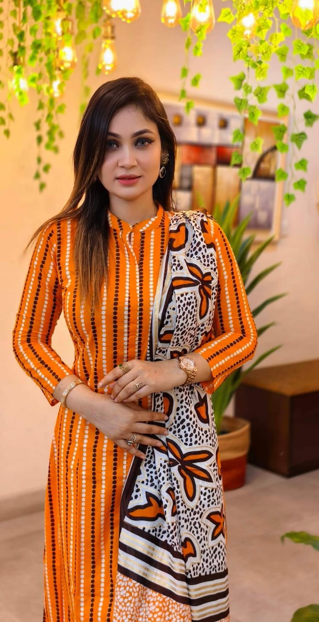 লিলেন থ্রি পিস ছবি 11