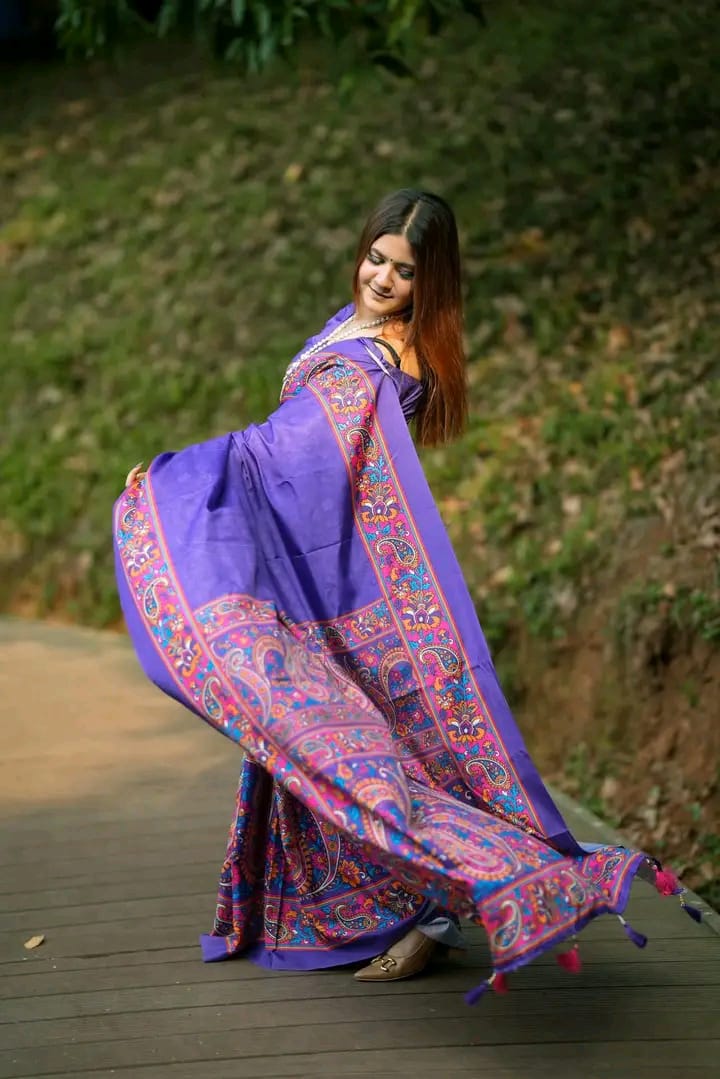 Mayalota digital print sharee ছবি 4
