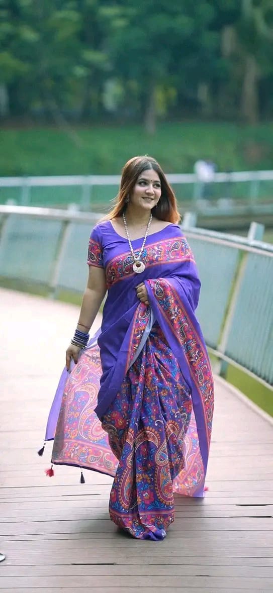 Mayalota digital print sharee ছবি 2
