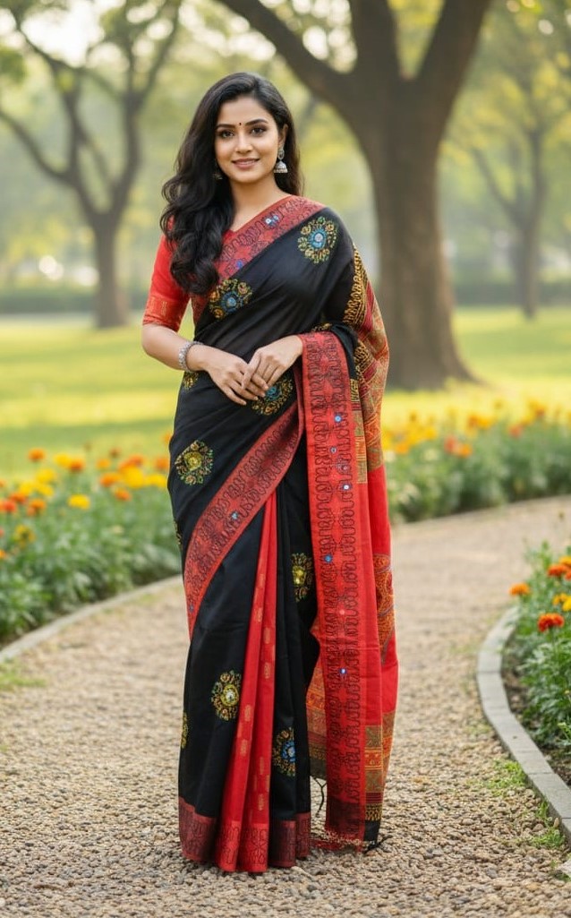 Premium Dhupiyan Silk Sharee ছবি 15