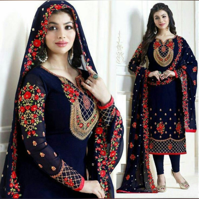 Soft Georgette Four Piece ছবি 4
