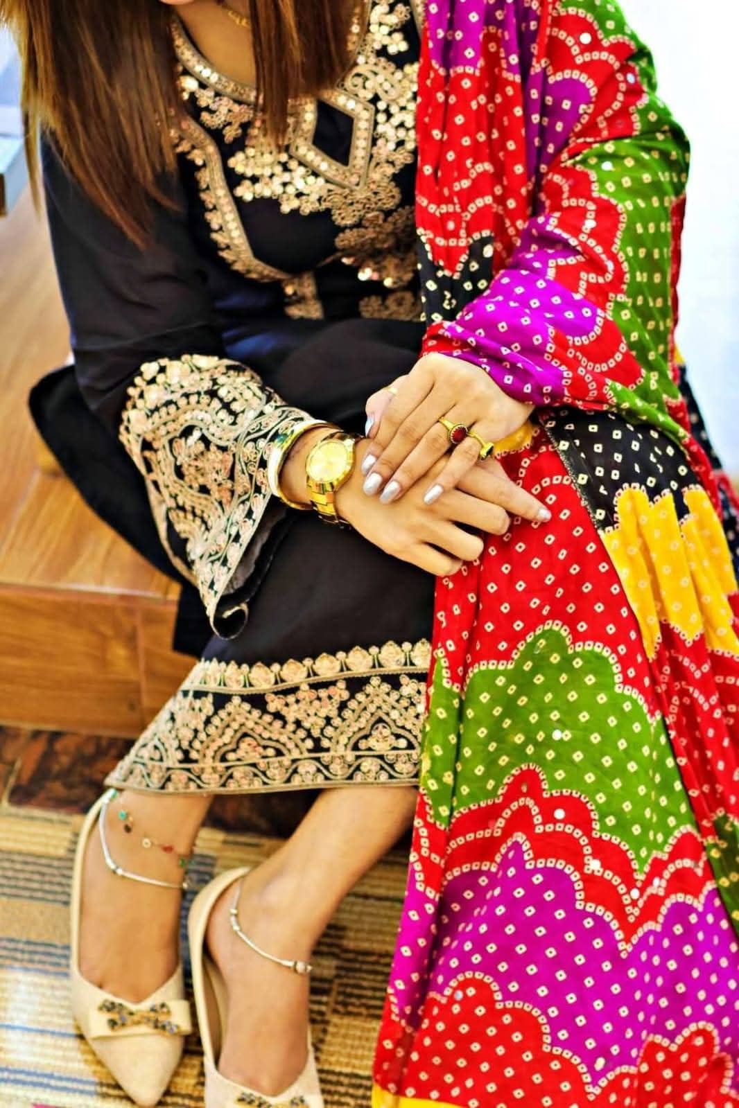 Embroidery Three Piece