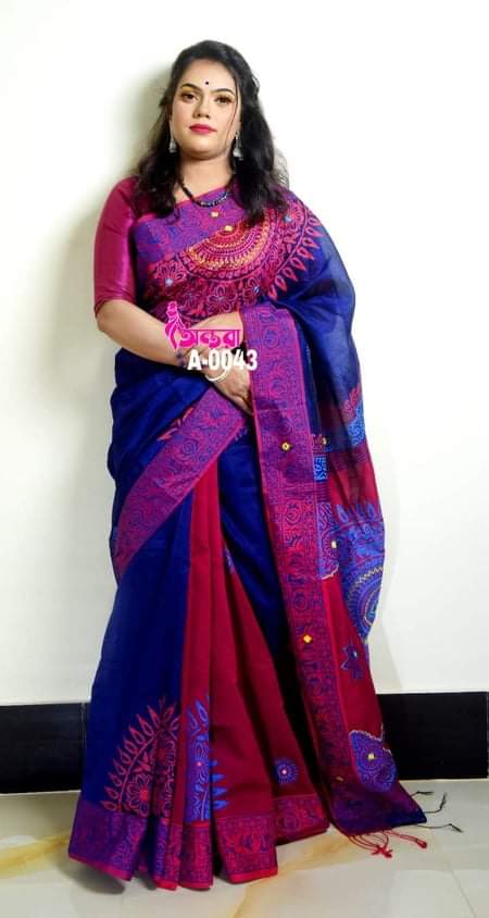 ধুপিয়ান সিল্ক শাড়ি ছবি 2