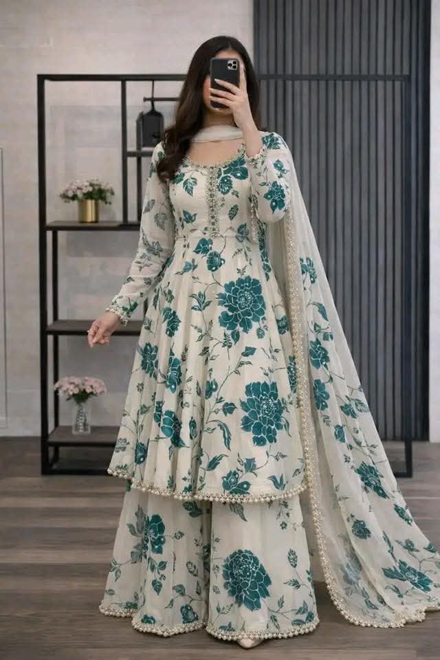 Golap Gown Three Piece ছবি 3