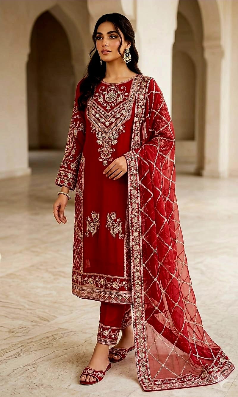 Sada Bahar Three Piece