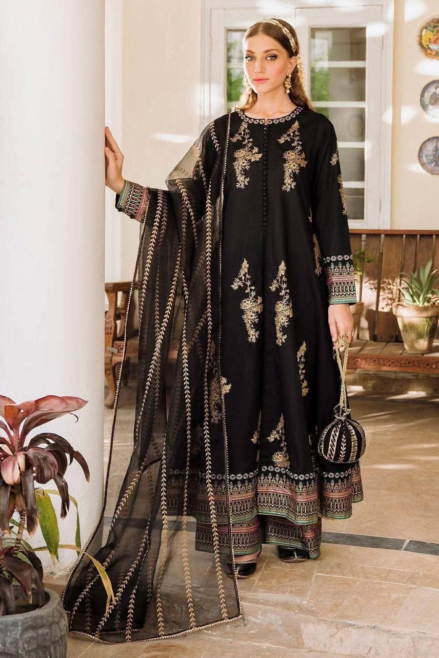 Afsan Set Three Piece ছবি 3