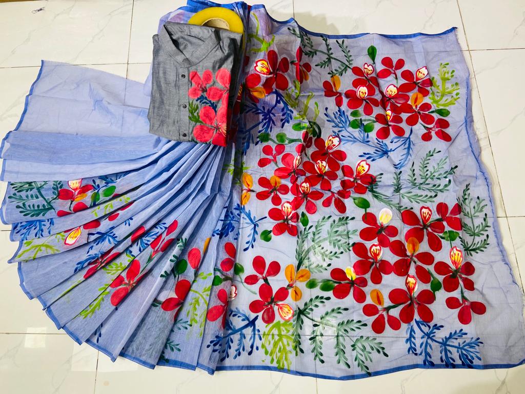 Hand Print Couple Dress ছবি 5