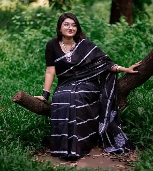 টাঙ্গাইলের হাফ সিল্ক শাড়ি ছবি 10