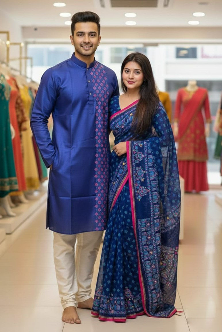 Couple Sharee ছবি 2