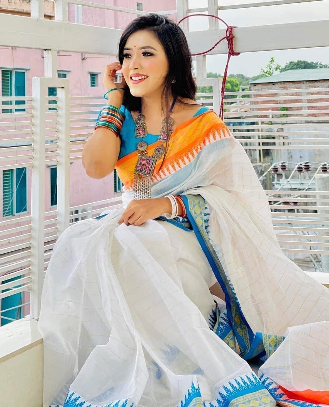 টাঙ্গাইল শাড়ী মাধুরাই ছবি 4