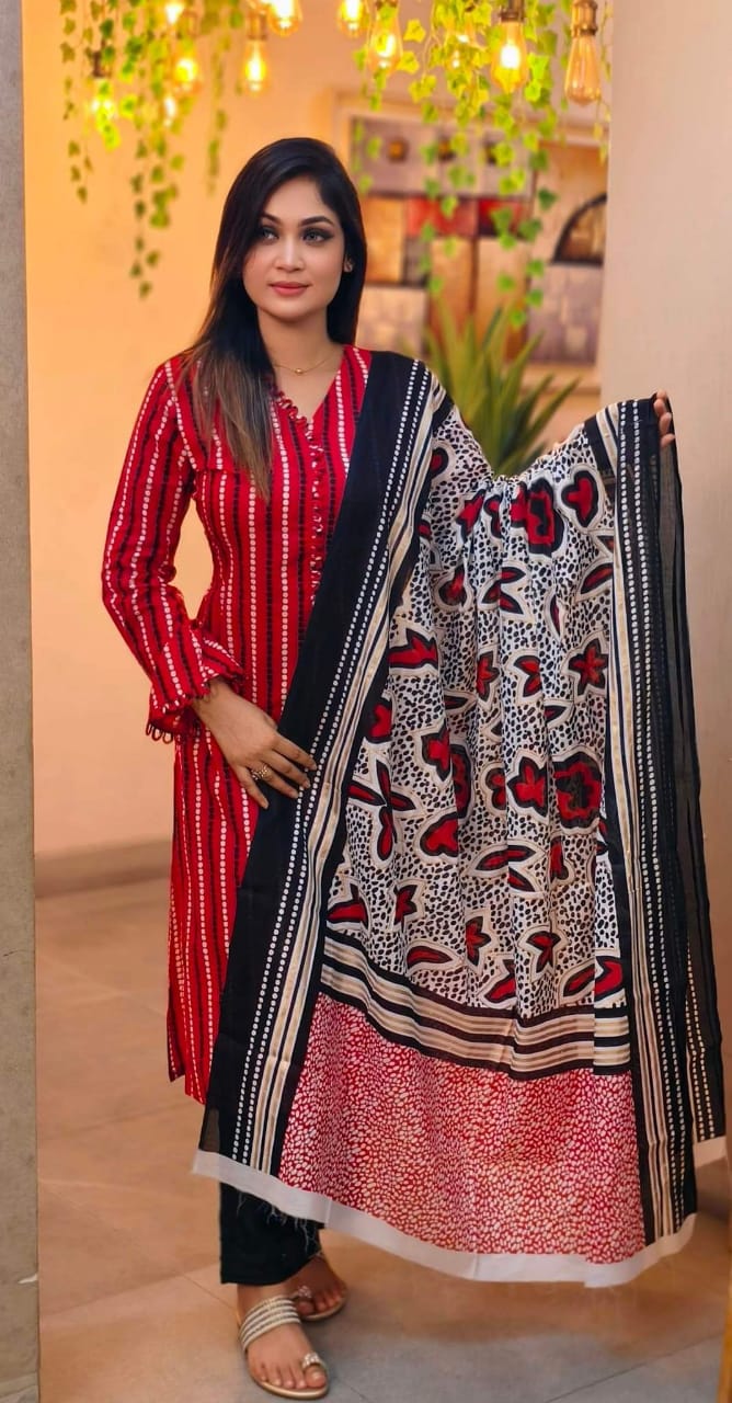 লিলেন থ্রি পিস ছবি 4