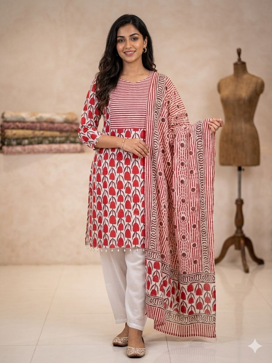 ReadyMade Printed Three Piece