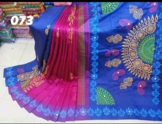 এমব্রয়ডাড়ী ধুপিয়ানসিল্ক শাড়ী ছবি 19