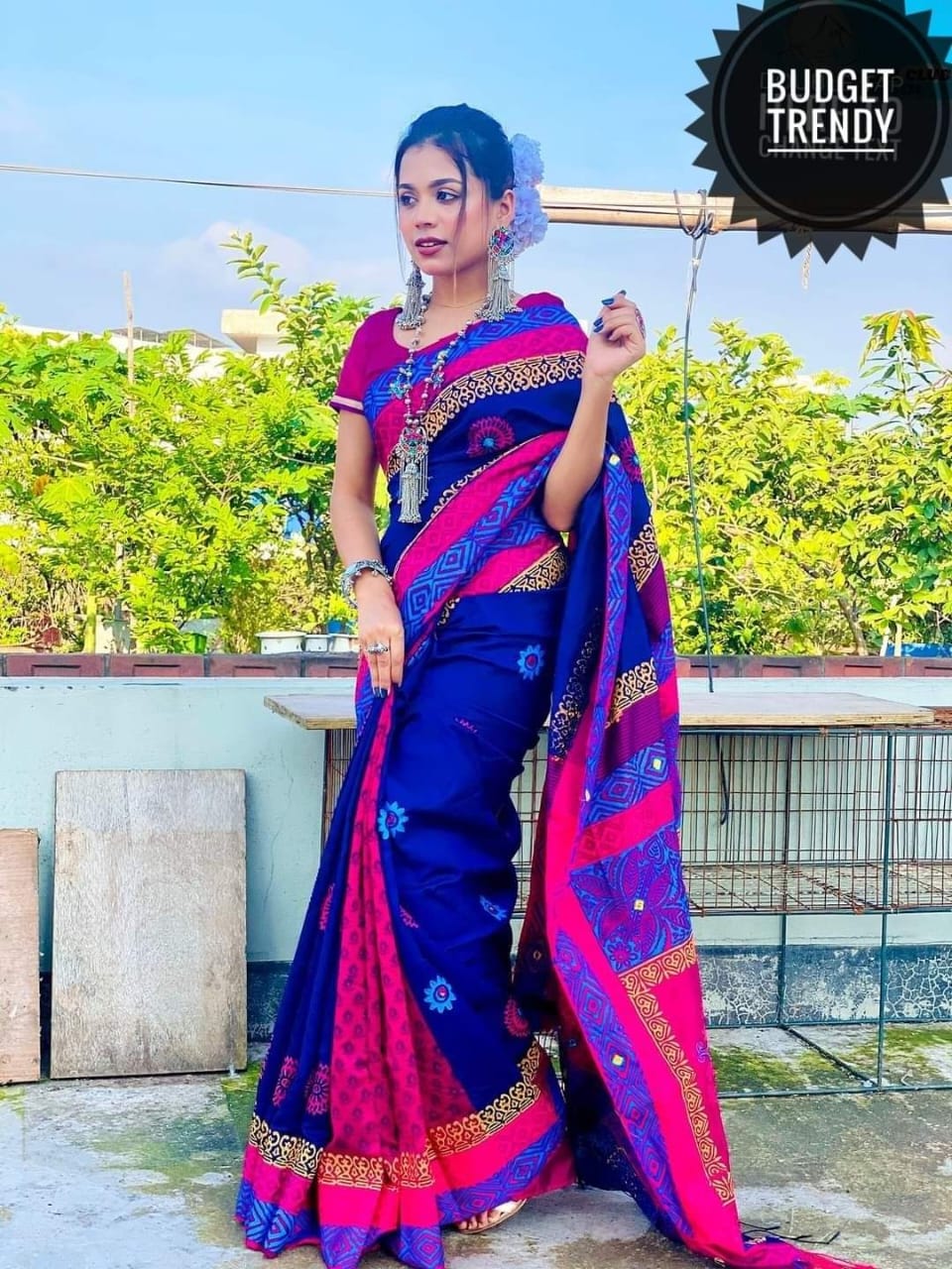 ধুপিয়ান সিল্ক শাড়ি ছবি 19