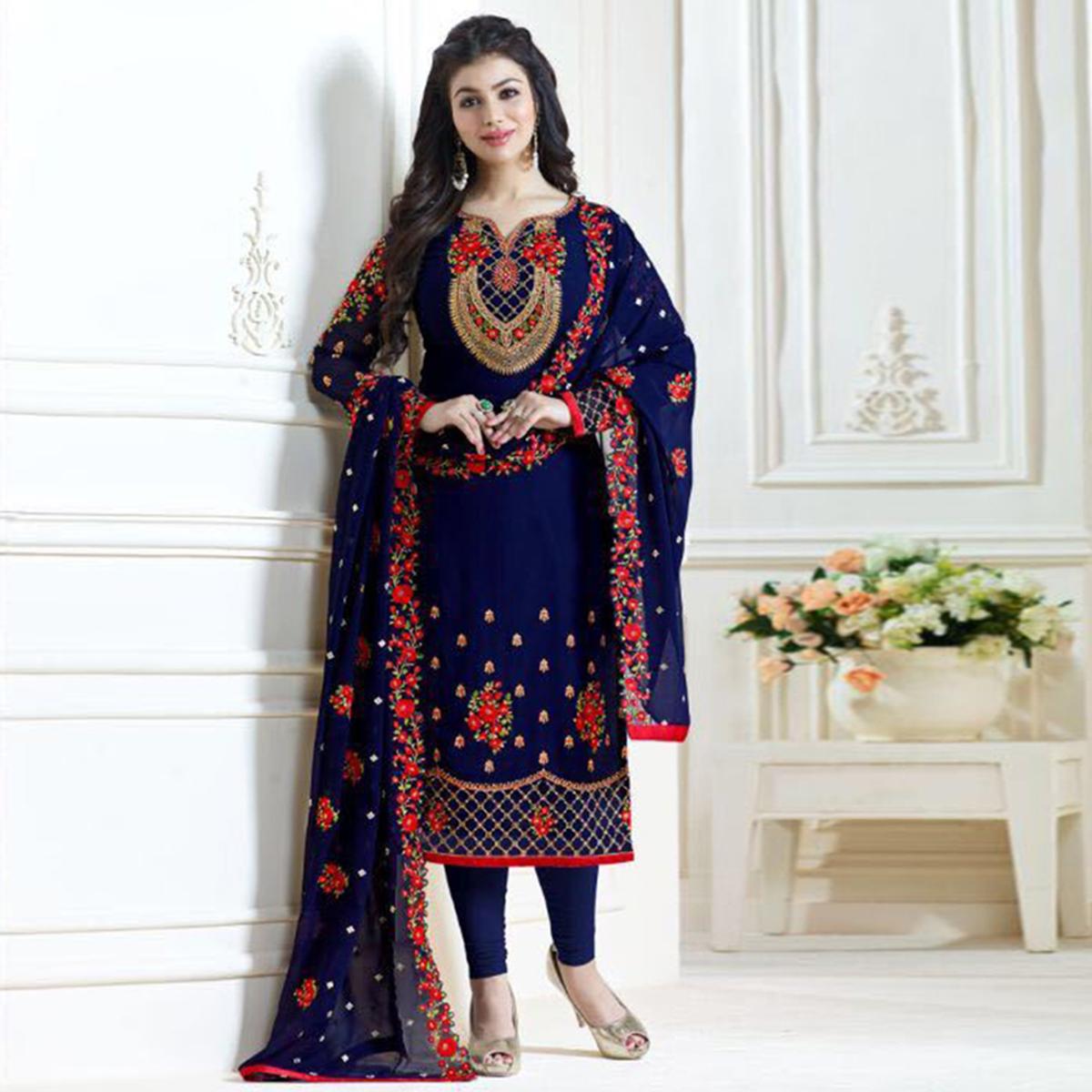 Soft Georgette Four Piece ছবি 2
