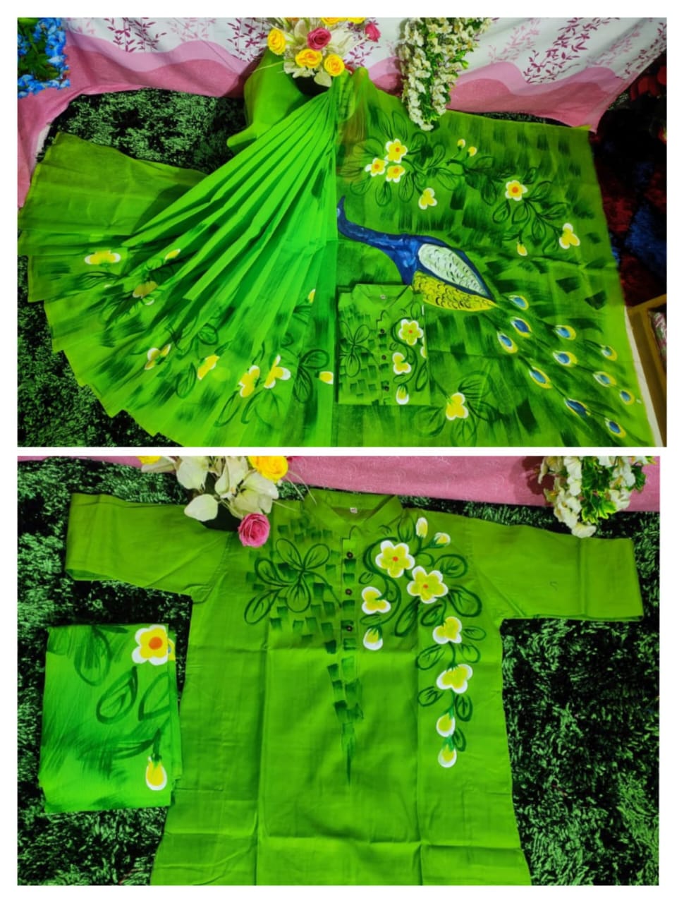 Exclusive Design Hand Print Couple Dress For Sweet Couple ছবি 20
