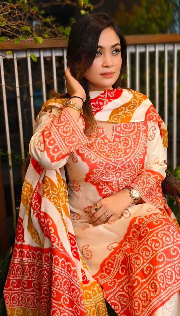 লিলেন থ্রি পিস