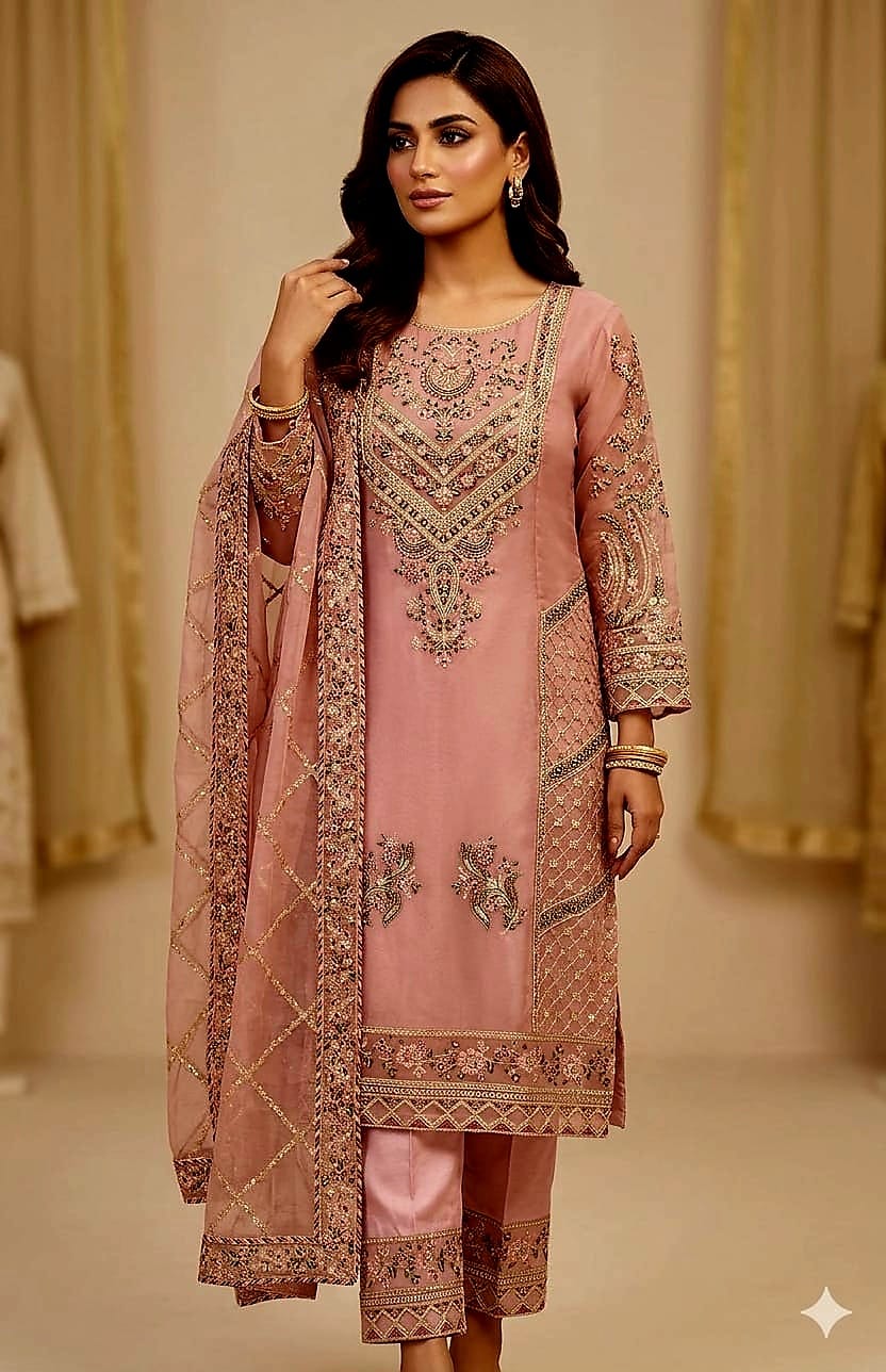 Sada Bahar Three Piece ছবি 9