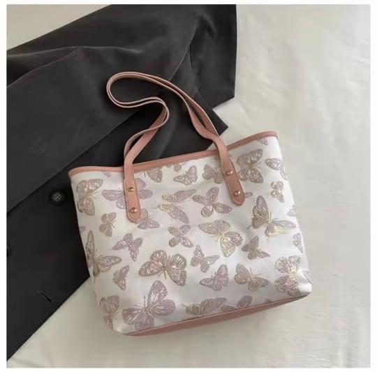 New butterfly tote bag ছবি 5