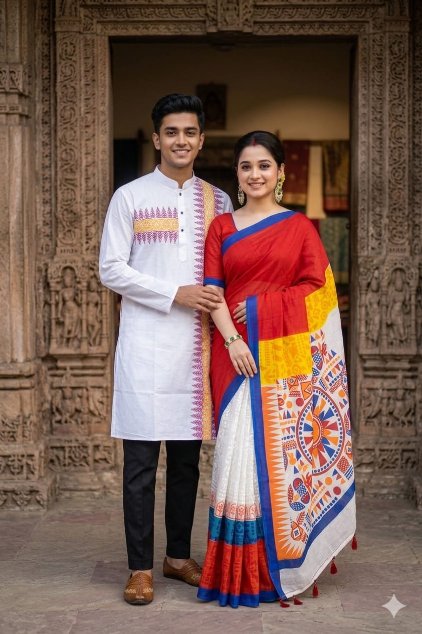 Boisakhi Sharee Panjabi Collection