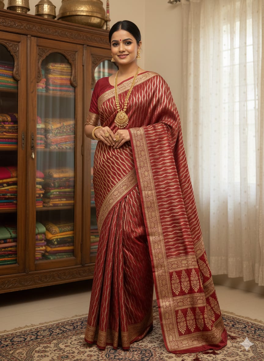 Japani Silk Sharee with Blouse Piece