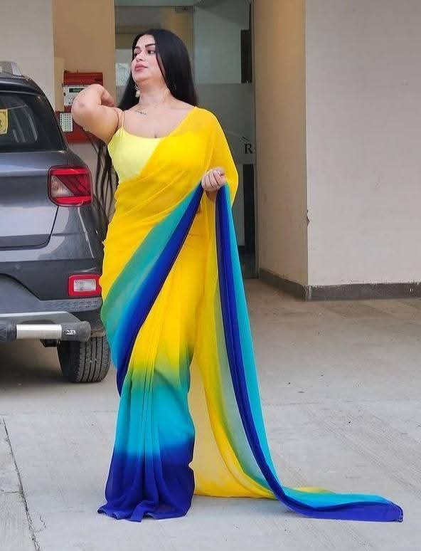 Rongdhonu  Georgette sharee ছবি 4