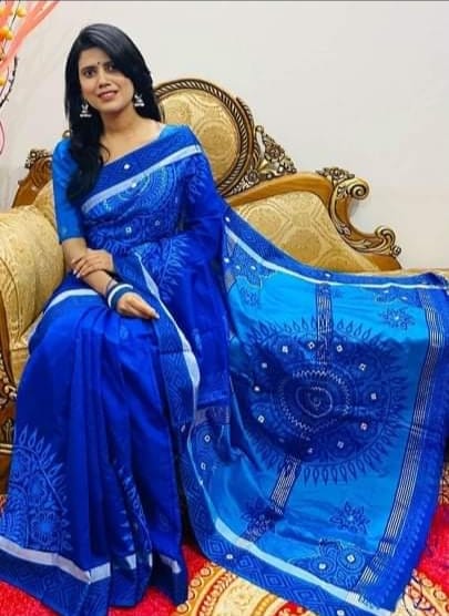 ধুপিয়ান সিল্ক শাড়ি ছবি 9