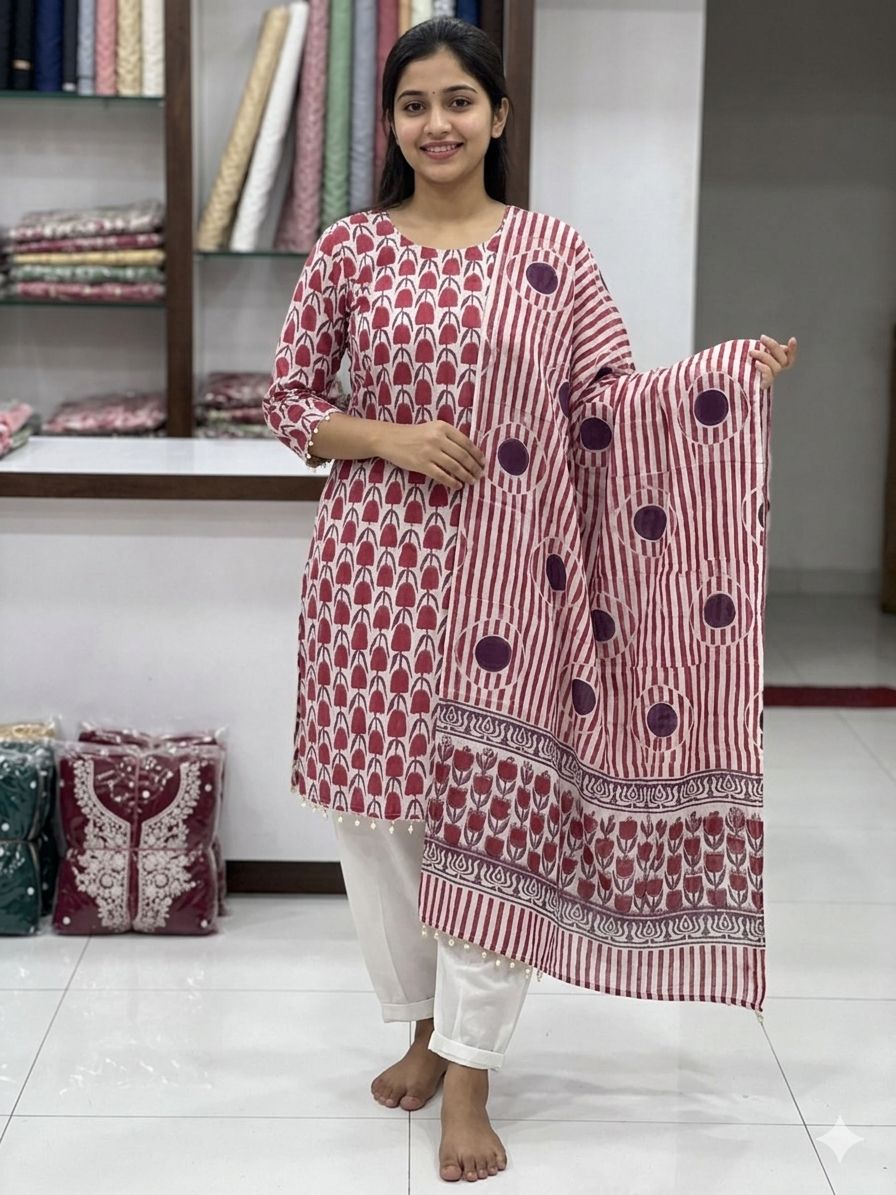 ReadyMade Printed Three Piece