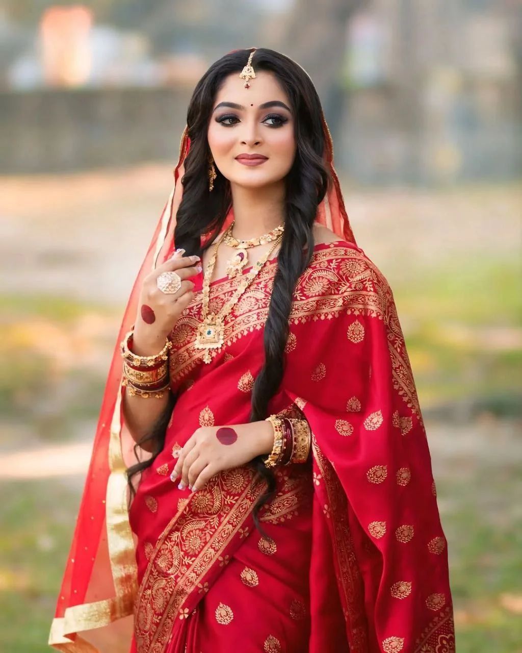 Japani Silk Skin Print Sharee with Blouse Piece ছবি 3