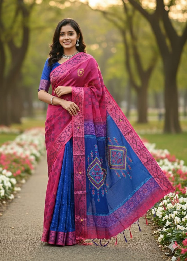Premium Dhupiyan Silk Sharee