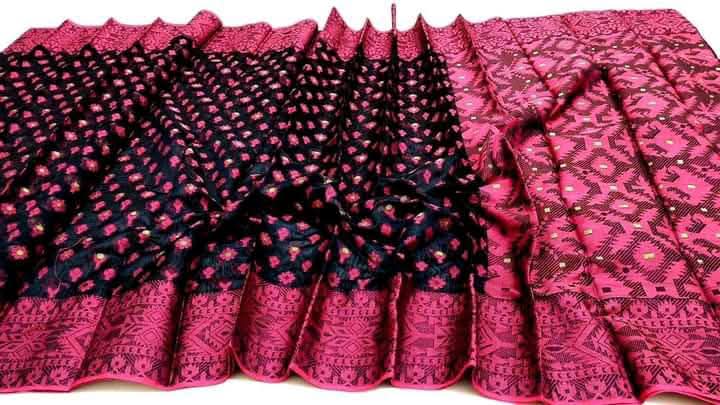 Tat jamdani sharee ছবি 5