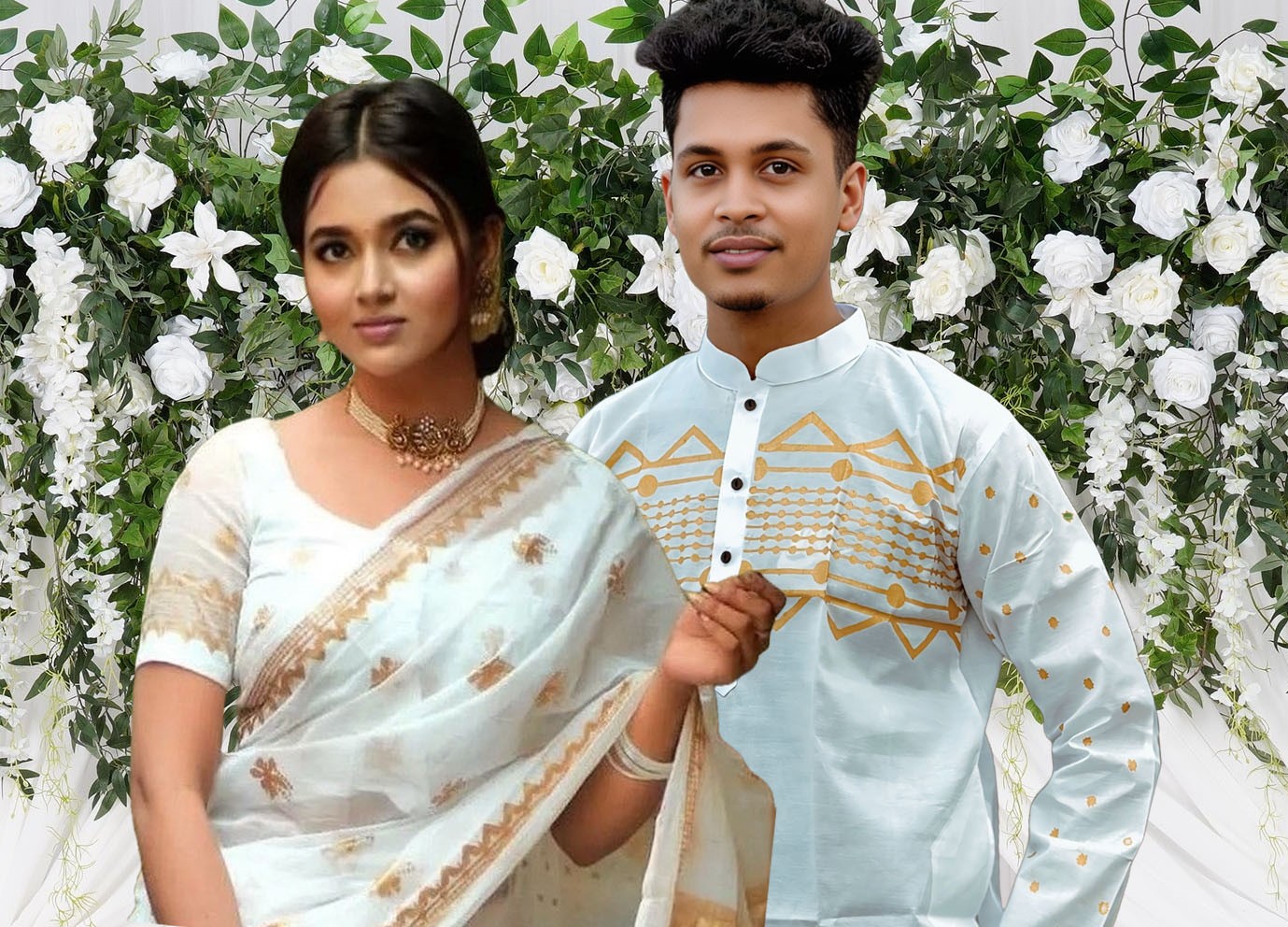 Sharee Panjabi Couple Set ছবি 7