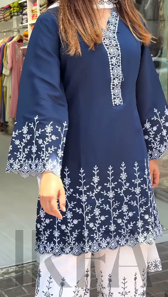 Soft Cotton Embroidery Three Piece ছবি 3